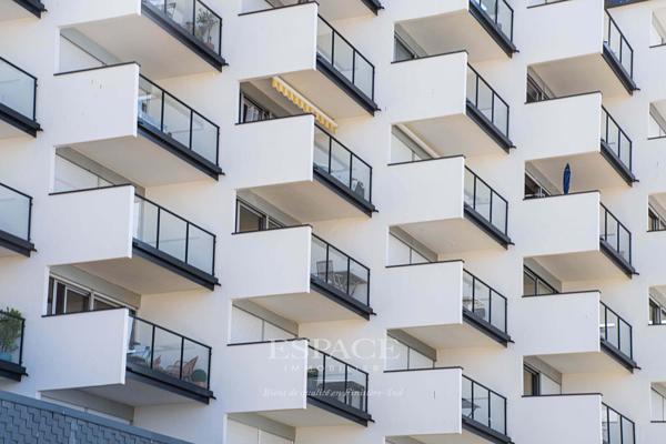 À vendre, dans le triangle d'or Concarnois - face à la mer : appartement 2 pièces avec terrasse