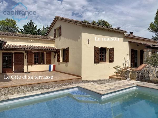 À vendre à 10 min d'Anduze: Maison avec Gîte et Piscine - Idéale pour Investissement ou Accueil Familial !