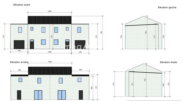 Maison à BRESSUIRE, 79300 - 5 pièces 376m²