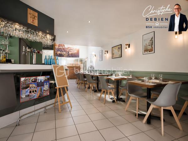 Christophe Debien – BSK Immobilier vous propose à la vente les murs commerciaux d'un restaurant-pizzeria idéalement situé au sud du secteur de Montaigu, au cœur d'une commune dynamique d'environ 3 700 habitants.

Bénéficiant d'un emplacement stratégique et d'une zone de chalandise d'environ 25 000 habitants à moins de 10 minutes, ce local commercial profite d'un environnement favorable à l'activité économique ainsi que d'une clientèle fidèle et régulière.

Le bien développe une surface exploitable d'environ 128 m² et accueille actuellement un restaurant-pizzeria disposant d'une capacité d'environ 80 couverts, répartis entre :
•	40 couverts en salle,
•	40 couverts en terrasse.

Les murs sont vendus occupés, avec un bail commercial en cours jusqu'en mars 2028, offrant une excellente visibilité locative.
Le loyer actuel est de 1 200 € par mois, soit 14 400 € de revenus locatifs annuels, représentant une rentabilité locative brute d'environ 8,9 % sur le prix de vente, un atout particulièrement recherché pour un investissement patrimonial.

L'emplacement, la qualité de l'exploitation actuelle et le dynamisme du secteur en font un bien particulièrement attractif pour un investisseur souhaitant acquérir des murs commerciaux déjà loués.

Les atouts du bien
•	Emplacement stratégique au cœur d'une commune dynamique,
•	Surface exploitable d'environ 128 m²,
•	Restaurant en activité,
•	Bail commercial sécurisé jusqu'en mars 2028,
•	Revenus locatifs de 14 400 € par an,
•	Rentabilité locative brute d'environ 8,9 %,
•	Zone de chalandise d'environ 25 000 habitants,
•	Investissement patrimonial avec locataire en place,
•	Possibilité, à terme, de récupérer les locaux à l'échéance du bail selon les dispositions du bail commercial et de la réglementation en vigueur.

Plusieurs possibilités d'acquisition

Afin de répondre aux différents projets des acquéreurs, plusieurs solutions sont envisageables :

• Acquisition des murs commerciaux uniquement : 162 000 € FAI

Une opportunité idéale pour un investisseur souhaitant bénéficier immédiatement de revenus locatifs sécurisés grâce à un bail commercial en cours et un locataire exploitant déjà en place.

• Acquisition du fonds de commerce uniquement : 125 000 € FAI

Pour un professionnel de la restauration souhaitant reprendre une affaire reconnue et poursuivre immédiatement son activité dans le cadre du bail commercial existant.

• Acquisition de l'ensemble (fonds de commerce + murs commerciaux) : 280 000 € FAI

La solution idéale pour devenir propriétaire de votre outil de travail tout en constituant un patrimoine immobilier. Vous supprimez le coût du loyer commercial, maîtrisez pleinement votre exploitation et valorisez votre investissement sur le long terme.

Prix de vente
162 000 € Frais d'Agence Inclus
Honoraires : 12 000 € TTC Inclus soit 7,41 % du prix FAI soit 10 000 € HT

Pour tout renseignement complémentaire, obtenir les éléments du bail ou organiser une visite :
Christophe Debien
BSK Immobilier

Dossier complet, bail commercial et éléments financiers disponibles sur demande.