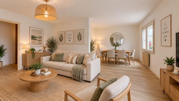 Appartement T3 avec cave et garage et balcon Les Sables d'Olonne