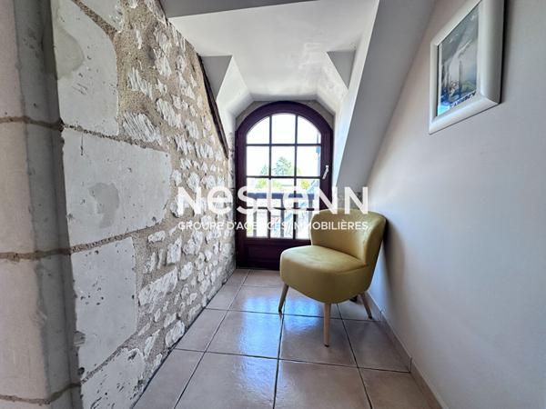Vente propriété de charme dans la Vallée du Loir avec maison principale de 104 m² et gîte indépendant de 44 m², grand terrain verdoyant à Vaas (72500)