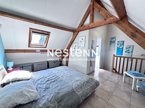 Vente propriété de charme dans la Vallée du Loir avec maison principale de 104 m² et gîte indépendant de 44 m², grand terrain verdoyant à Vaas (72500)