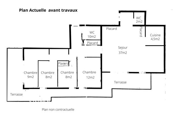 Appartement 5 pièces - 105 m² Exclusivité efficity