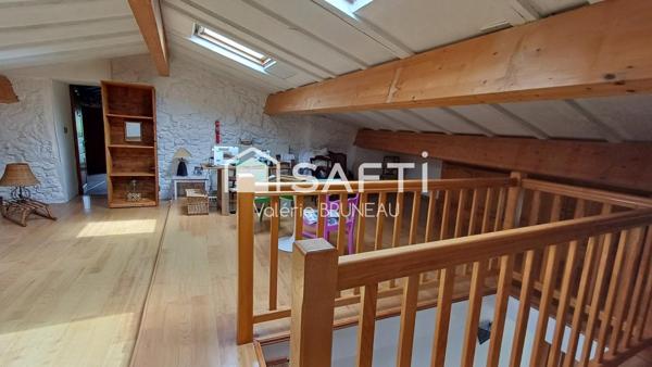 Un havre de paix : Corps de ferme rénové avec 2 gîtes - Dépendances et parc arboré