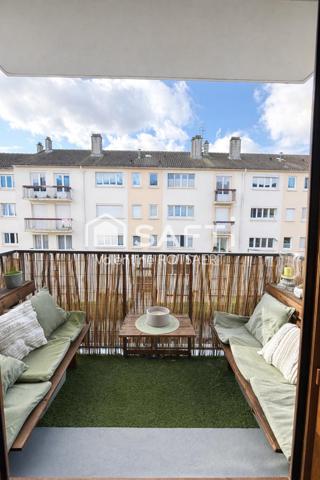 Appartement rénové - 2 chambres avec balcon cosy