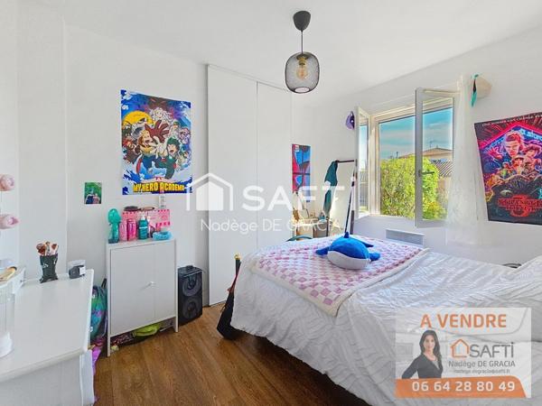 Maison T6 144 m2 avec piscine & garage centre Baziege