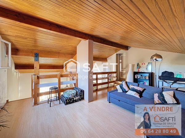 Maison T6 144 m2 avec piscine & garage centre Baziege