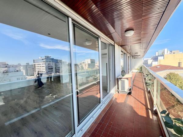 NANCY GARE, superbe T5 de 118 m2, 3 chambres, balcon, garage, cave