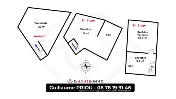 Maison à vendre 6 pièces de 175 m²