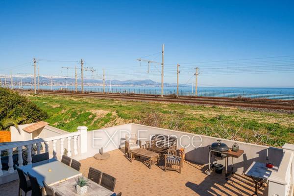 🏡 ANTIBES EST – Rareté Absolue ! Haut de Villa 4P avec Vue Mer Panoramique & Toit-Terrasse d’Exception