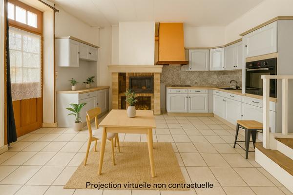 Maison 3 pièces - 56 m²