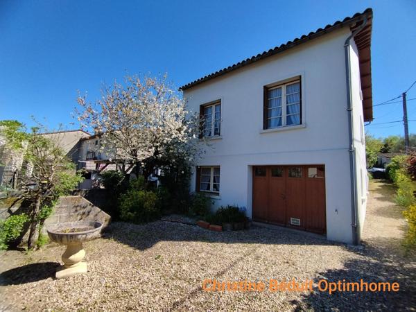 OFFRE ACCEPTEE /Charente, Ruelle sur Touvre, maison 3 chambres sur sous-sol, jardin et garage 36m²
