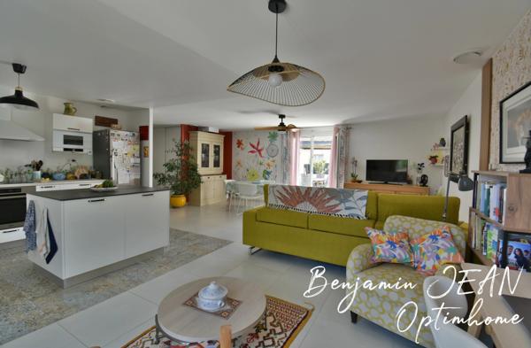 Sérignan – Villa plain-pied 131 m² avec piscine, 4 chambres et prestations de qualité