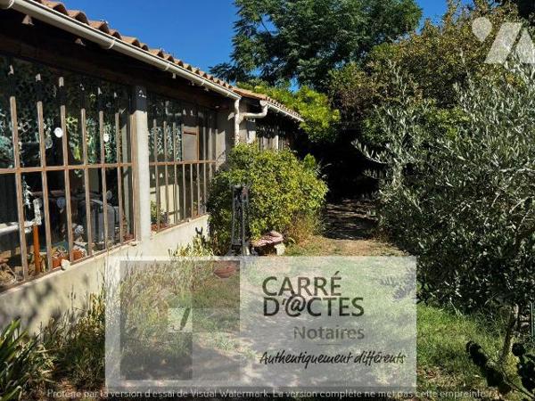 BELLE OPPORTUNITE à CAVEIRAC - Maison de plain pied de 110 m² habitables sur terrain de 516 m² ...