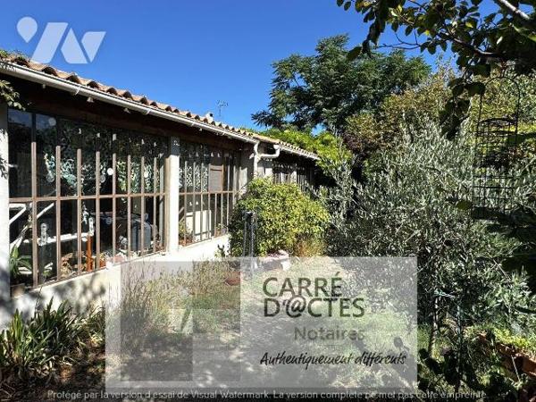 BELLE OPPORTUNITE à CAVEIRAC - Maison de plain pied de 110 m² habitables sur terrain de 516 m² ...