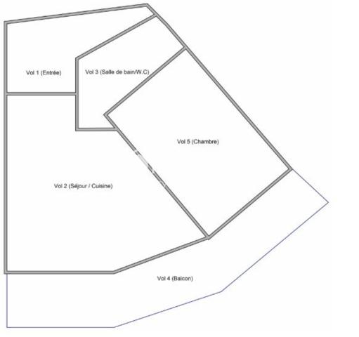 T2 avec balcon + piscine, loué 730€/mois !