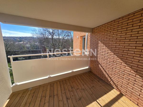 Appartement Toulouse saint Agne T3 61.30m² avec terrasse et parking