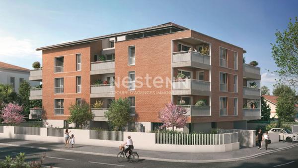 Appartement Toulouse saint Agne T3 61.30m² avec terrasse et parking
