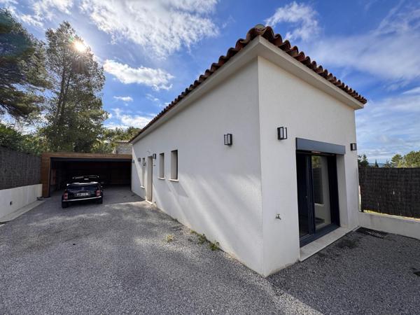 Lorgues (83510) LORGUES- Villa contemporaine lumineuse - Jardin 650 m² & double garage type