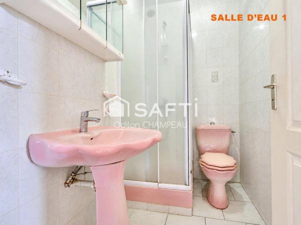 Appartement T4 traversant de 110m2 + balcon et terrasse + grand garage