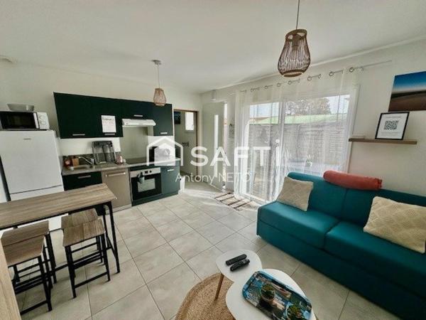 A vendre, superbe studio avec terrasse XXL, le confort absolu.