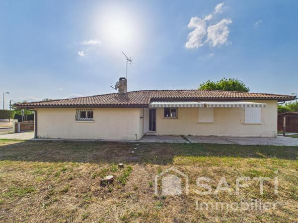 Maison 4 pièces 103 m² avec beau terrain à Saint-Médard-en-Jalles