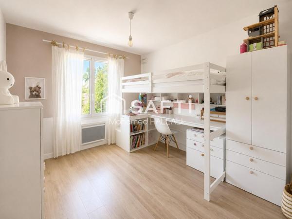 Plain-pied 70 m², avec terrasse, jardin, parkings