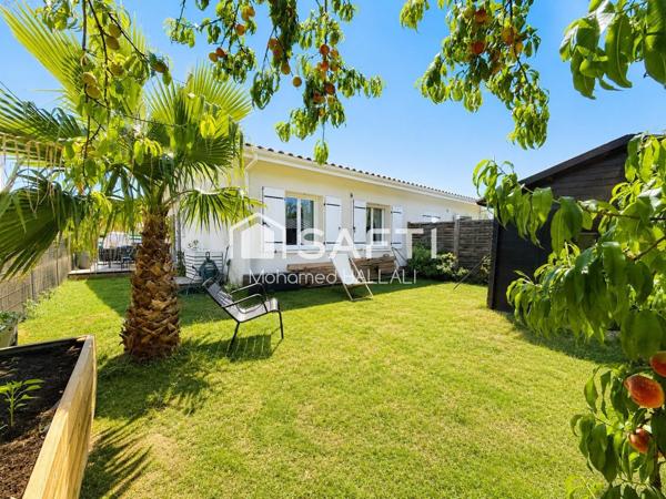 Plain-pied 70 m², avec terrasse, jardin, parkings