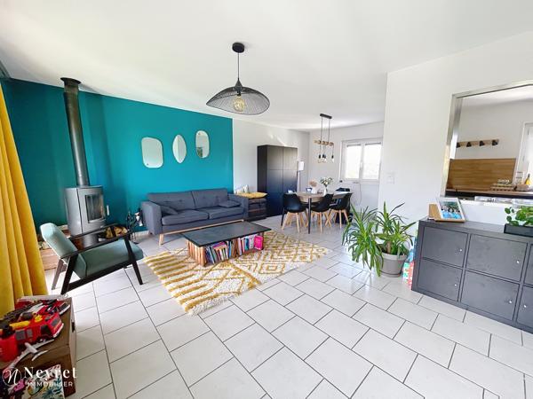 Au calme T4 88m² avec jardin de 368m² privatif VERNAISON LIMITE CHARLY