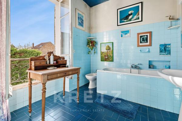 Maison Familiale Mansart avec grand jardin