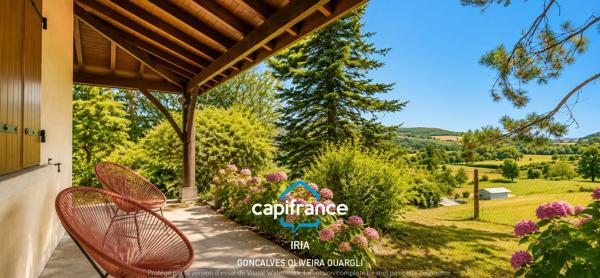 Maison avec piscine, vue panoramique à vendre 6 pièces PENNE D'AGENAIS (47)