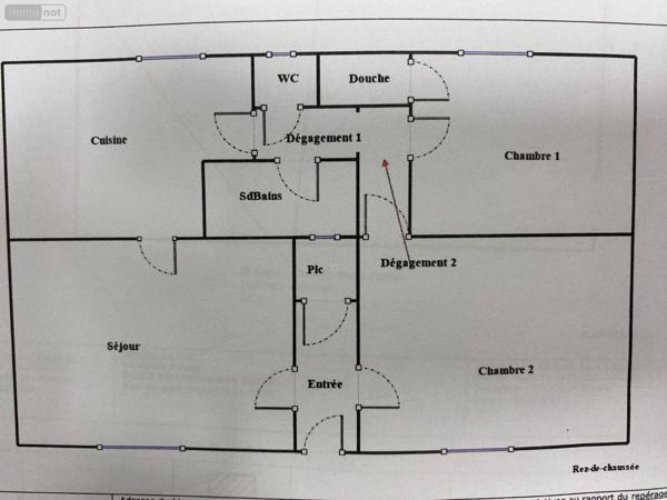Maison à vendre à Villedieu-sur-Indre dans l'Indre (36320), ref : 1048793