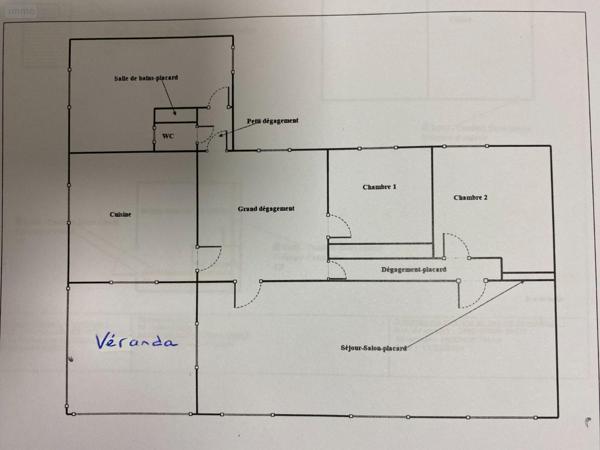 Maison à vendre à Villedieu-sur-Indre dans l'Indre (36320), ref : 1048793