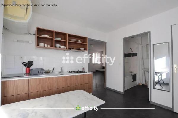 Appartement 1 pièce - 35 m² Exclusivité efficity