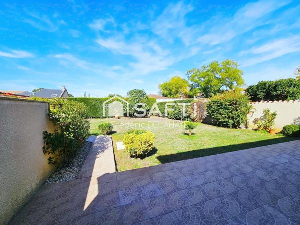 Maison 122m² - 4 chambres - jardin.