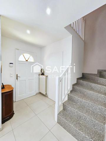 Maison 122m² - 4 chambres - jardin.