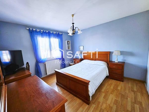 Maison 122m² - 4 chambres - jardin.