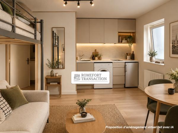 EXCLUSIVITE - Nantes Canclaux Procé - Studio avec Jardin