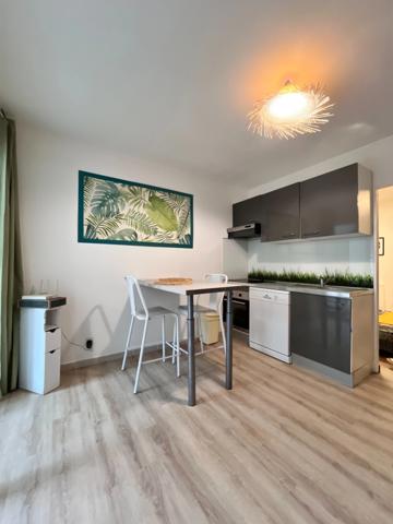 Appartement à vendre 2 pièces en rez de jardin SAINT GILLES LES BAINS (974)