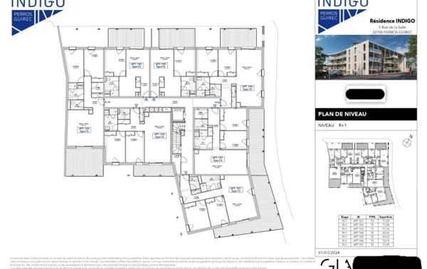 Vente Appartement P2 neuf Perros-guirec   