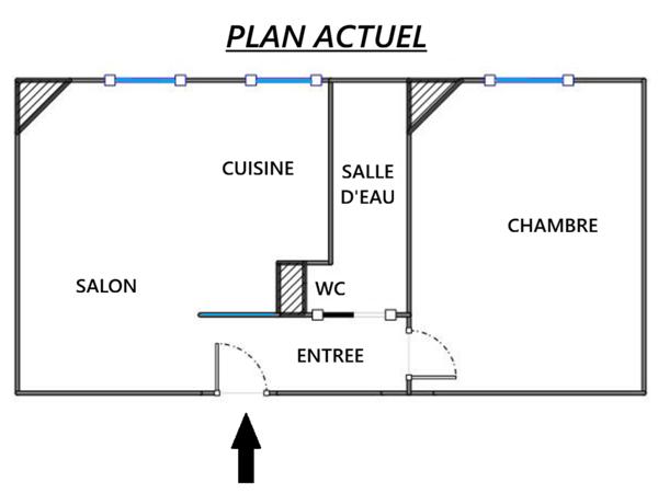 Appartement
         2 pièces
        - 35 m² Exclusivité