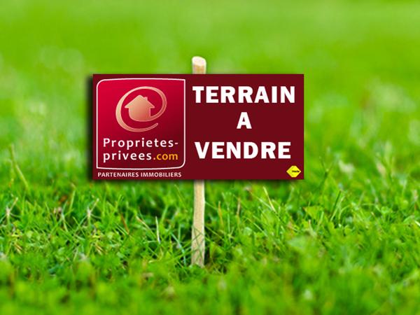 Terrain à bâtir de 550 m² viabilisé et libre de construction & vue Mer