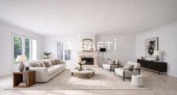 Maison familiale aux beaux volumes, à 5 min de Tours