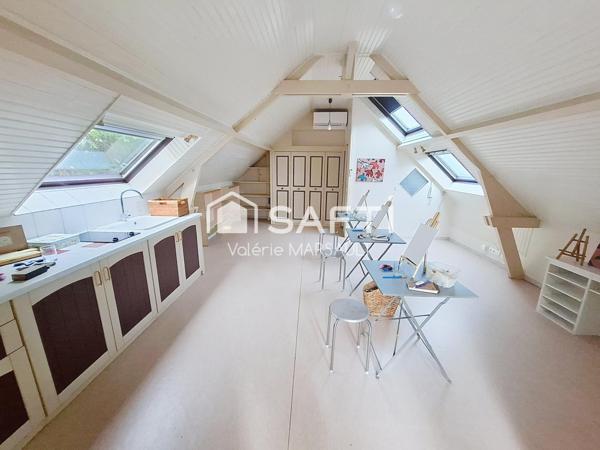 Maison familiale aux beaux volumes, à 5 min de Tours