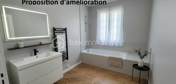 "VISITE VIRTUELLE DISPONIBLE SUR DEMANDE"
Ensemble de maison 138m² (utile) et un gîte indépendant de 106m² (utile) refait à neuf située à 16min de Loudéac

La maison principale :
Au rdc un séjour/salon avec cheminée(insert) 35m², une cuisine neuve 12m², 2 chambres de 11m², une sdb, wc, garage

A l'étage un palier dessert 2 chambres de 21m² et 19m², salle d'eau, wc, deux greniers de 10m² et 15m²

Le gîte refait à neuf (jamais utilisé)
Au rdc une vaste cuisine a/e de 22m², un séjour de 29m², une chambre avec sa salle d'eau avec wc, une sdb avec wc, un garage

A l'étage 2 chambres de 20m² et 12m², un wc

Le terrain de 1260m² est bien séparé en 2 avec une clôture et un portillon entre la maison et le gîte