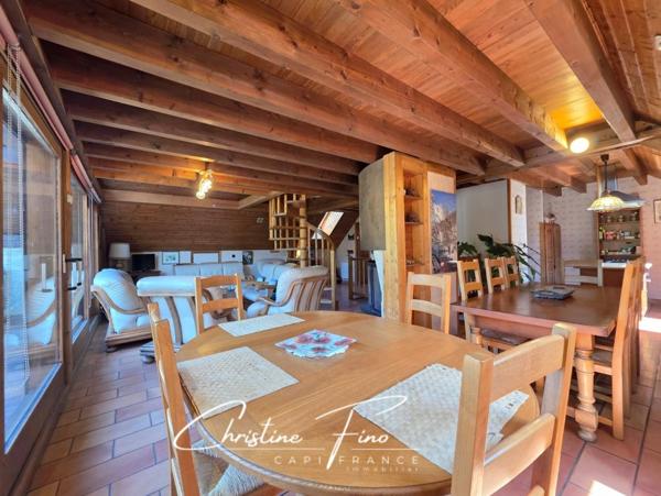 SERRE CHEVALIER CHANTEMERLE Chalet face aux pistes