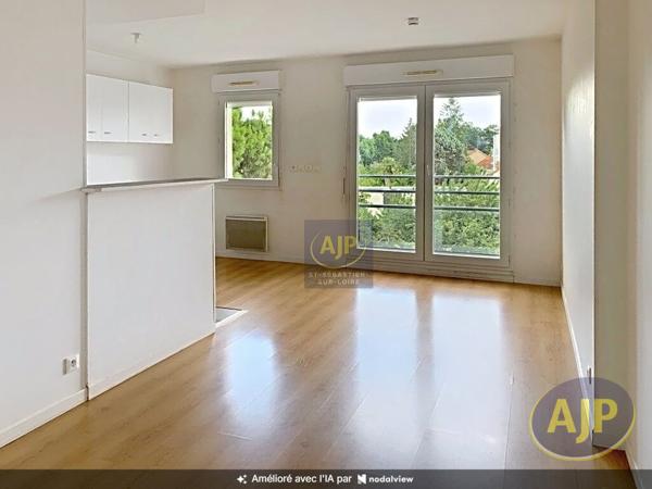 Appartement à vendre Saint Sebastien Sur Loire - 3 pièces, 65m² avec 2 chambre(s) à 213 200€ - AJP Immobilier Saint-Sébastien-sur-Loire