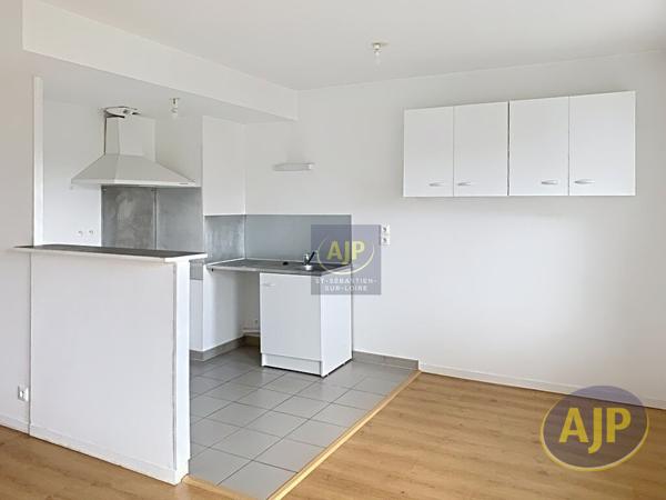 Appartement à vendre Saint Sebastien Sur Loire - 3 pièces, 65m² avec 2 chambre(s) à 213 200€ - AJP Immobilier Saint-Sébastien-sur-Loire