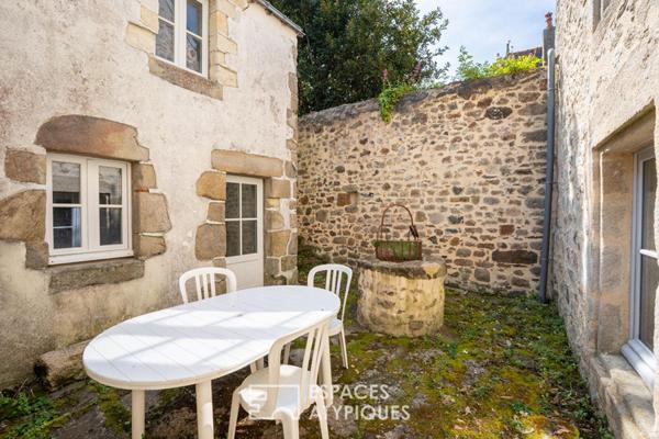 Demeure du XVIème siècle / Façade à tourelle et rénovation contemporaine au coeur du Croisic